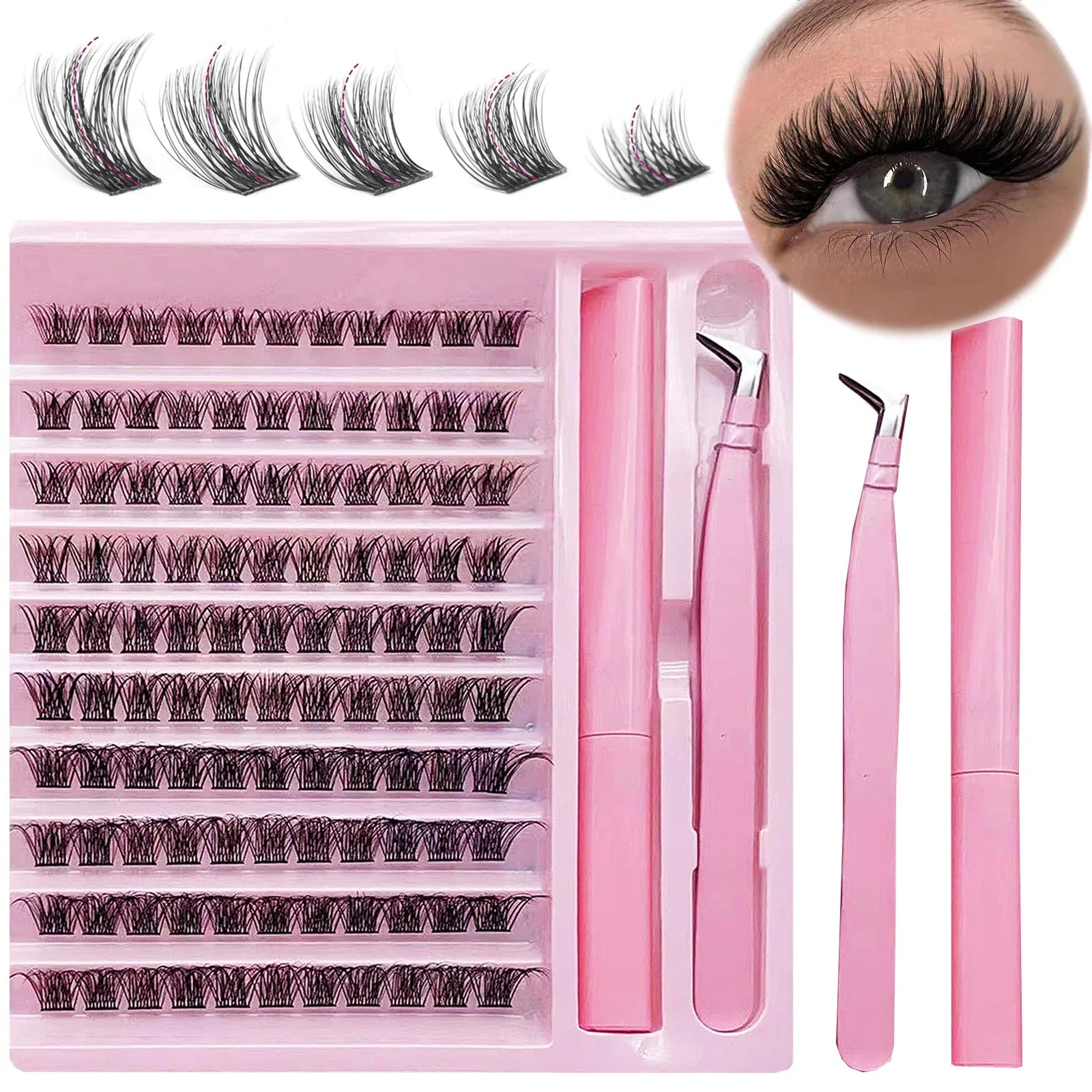 Diy Lash Clusters Extensie Kit